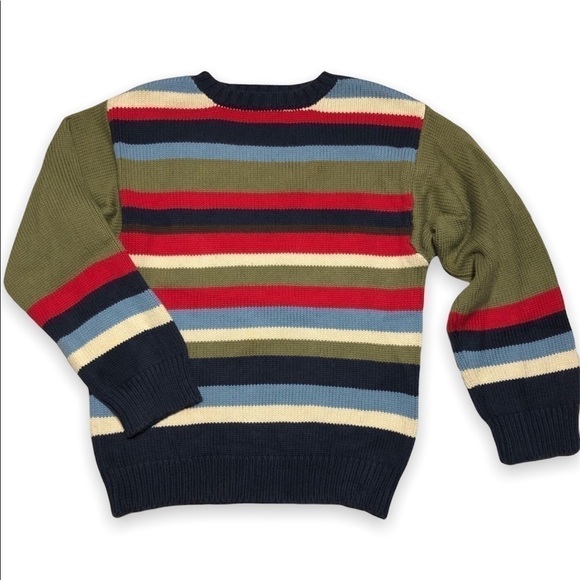 𝅺GAP Striped Sweater Boys Kids S 5/6 - Picture 1 of 1